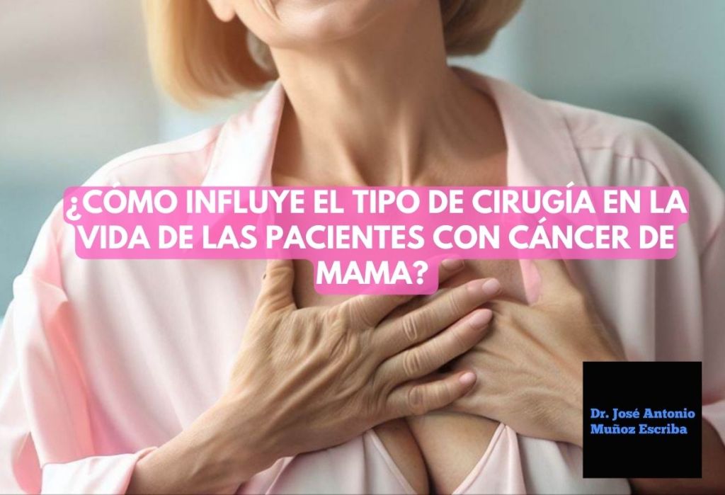 Mujer posmenopáusica con las manos en el pecho como señal que le hicieron una mastectomía total y siente molestias en el sitio de la cicatriz